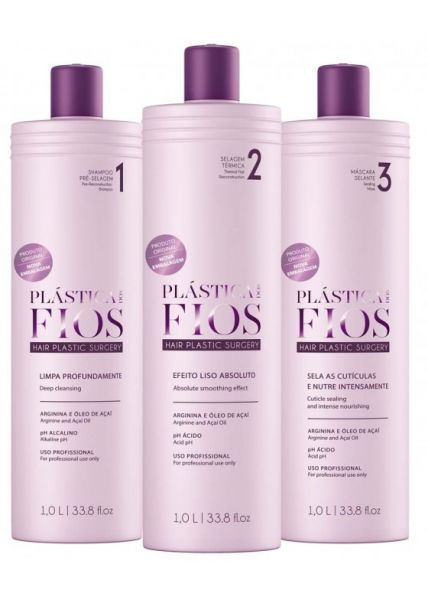 Kit Plástica dos fios / Selagem Térmica Cadiveu Nova Embalag